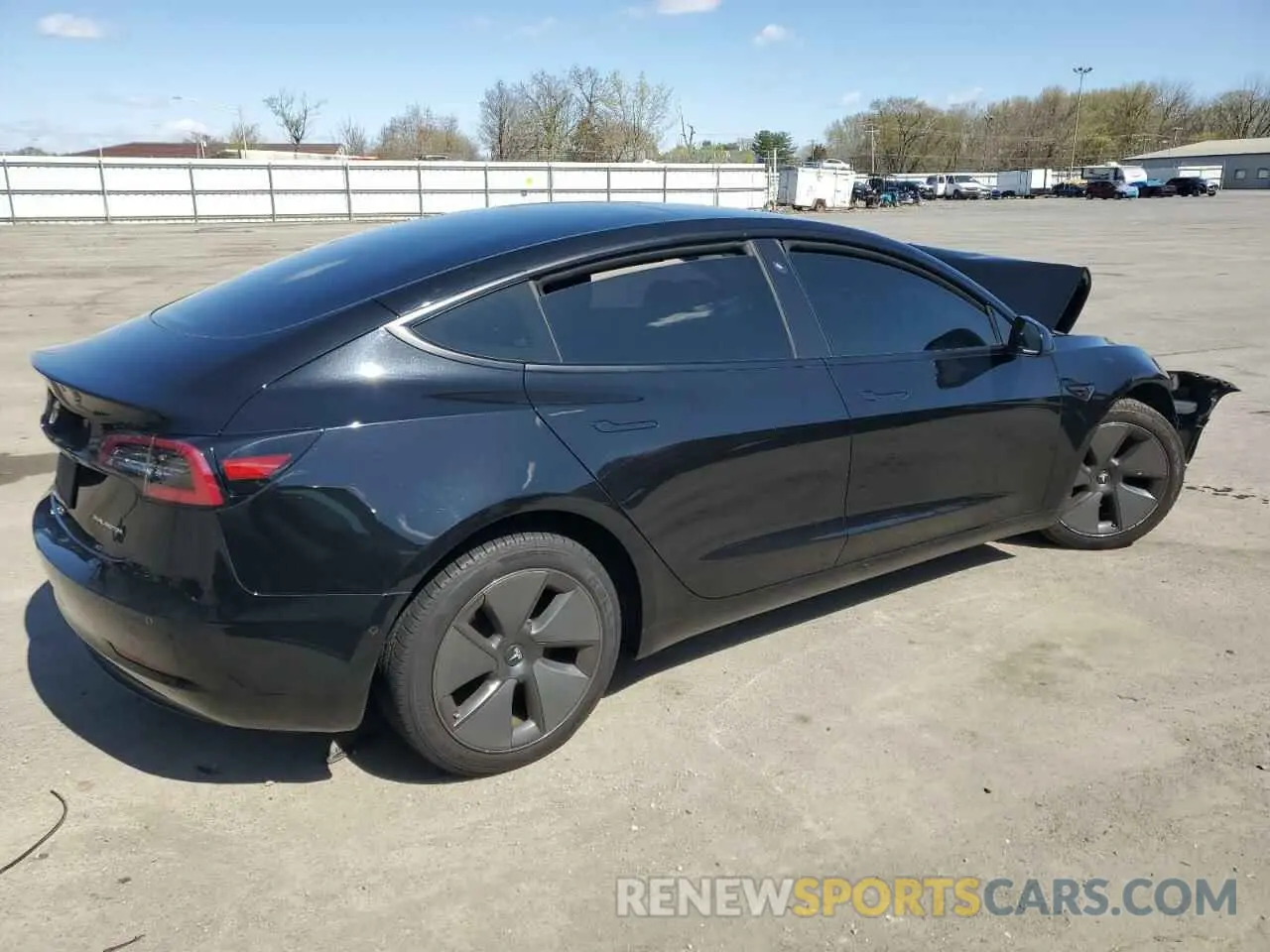3 Photograph of a damaged car 5YJ3E1EB7MF035544 TESLA MODEL 3 2021