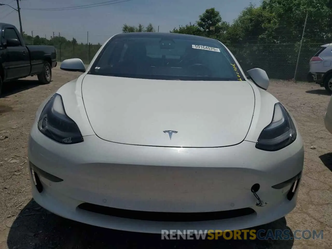 5 Photograph of a damaged car 5YJ3E1EB7MF050349 TESLA MODEL 3 2021