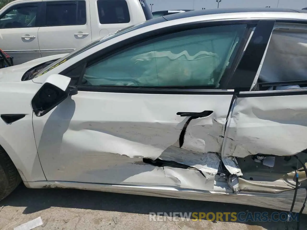 7 Photograph of a damaged car 5YJ3E1EB7MF050349 TESLA MODEL 3 2021
