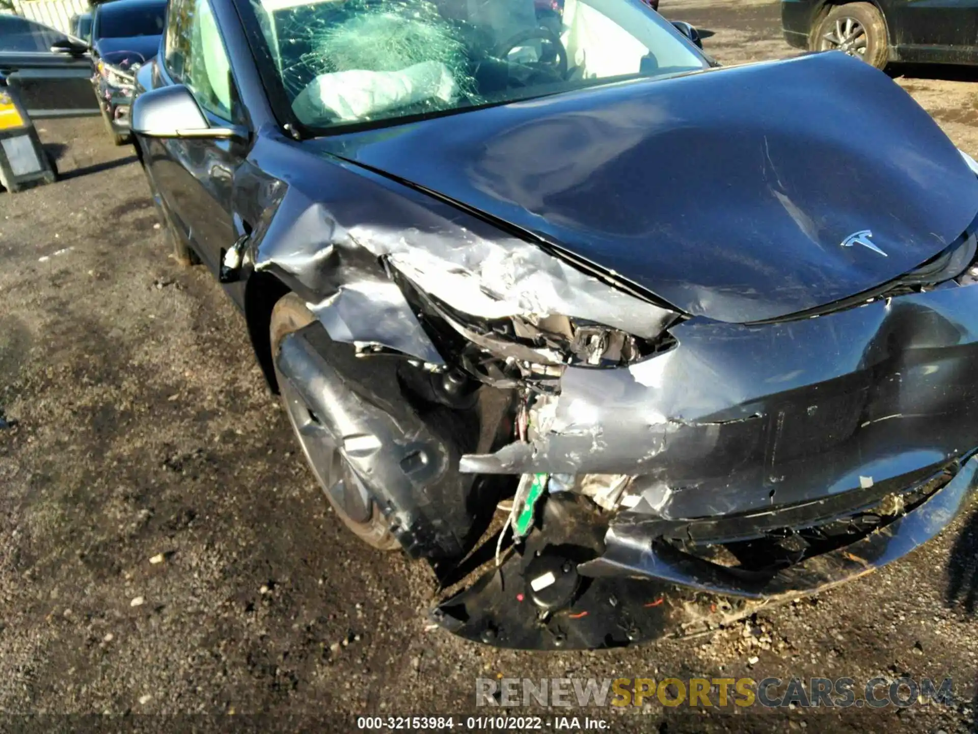 6 Photograph of a damaged car 5YJ3E1EB7MF054904 TESLA MODEL 3 2021