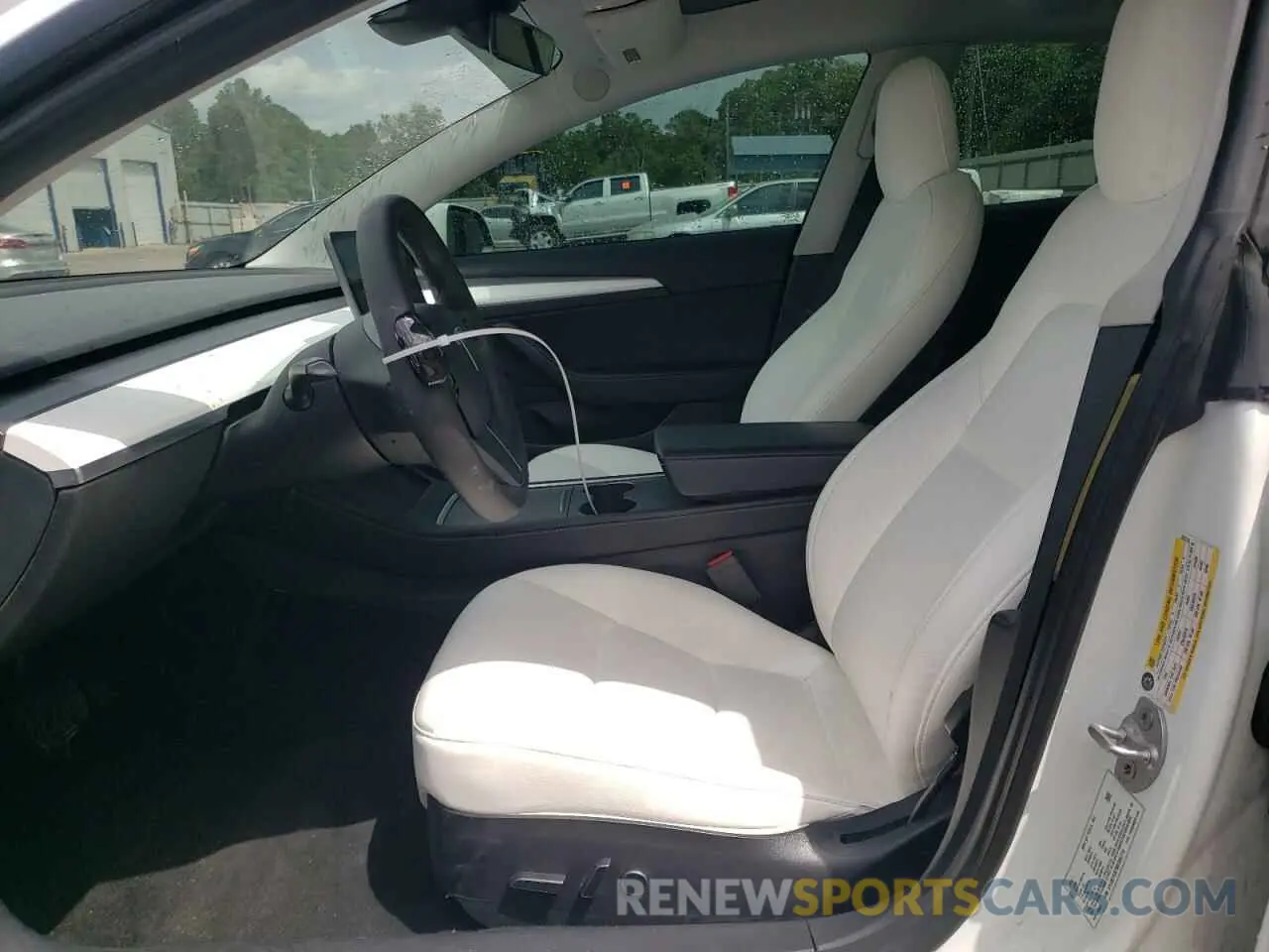 7 Photograph of a damaged car 5YJ3E1EB7MF055714 TESLA MODEL 3 2021