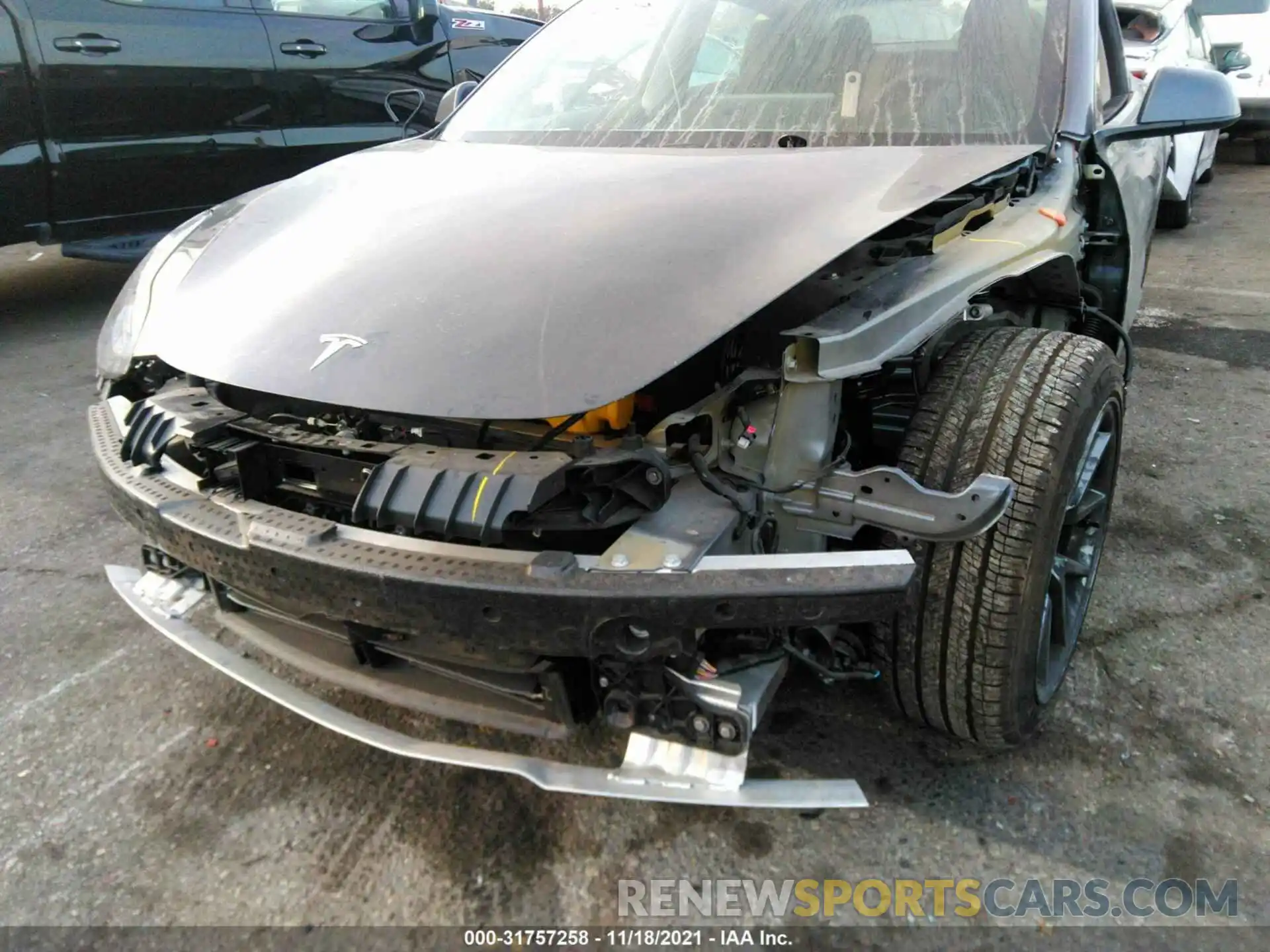 6 Photograph of a damaged car 5YJ3E1EB7MF067426 TESLA MODEL 3 2021