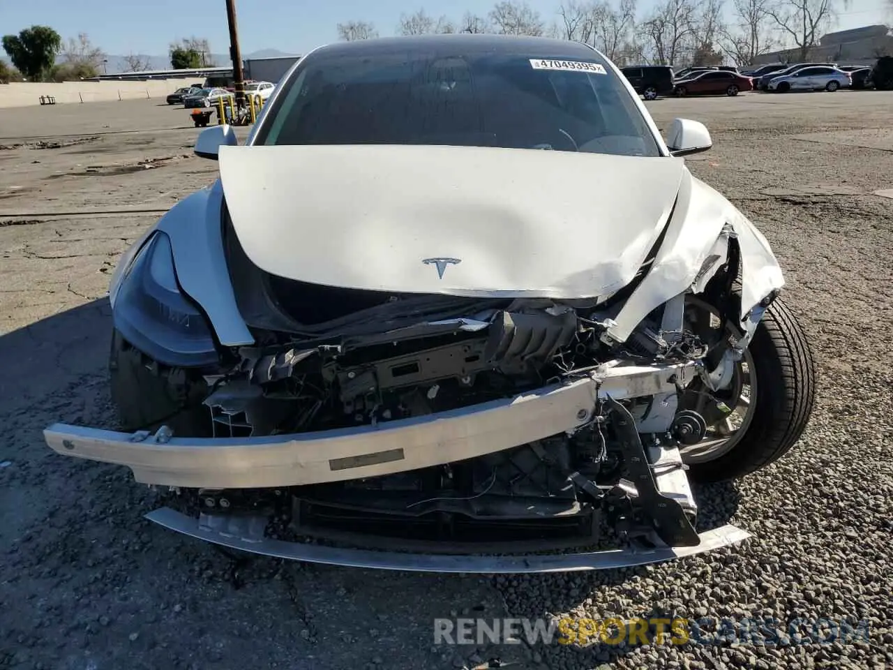 5 Photograph of a damaged car 5YJ3E1EB7MF074330 TESLA MODEL 3 2021