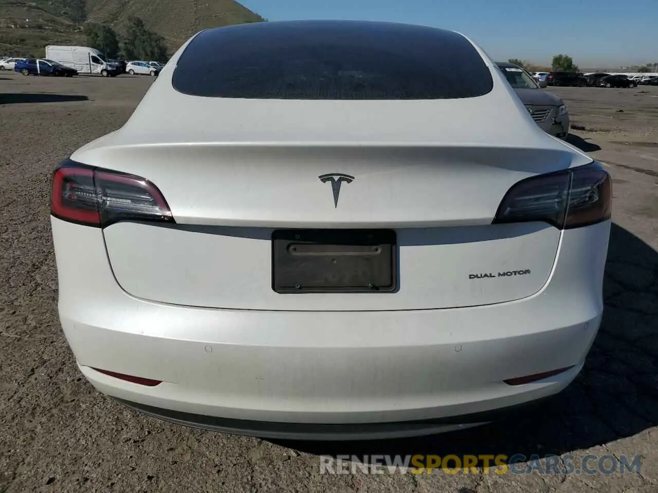 6 Photograph of a damaged car 5YJ3E1EB7MF074330 TESLA MODEL 3 2021