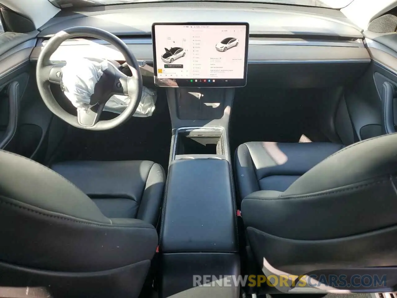 8 Photograph of a damaged car 5YJ3E1EB7MF074330 TESLA MODEL 3 2021