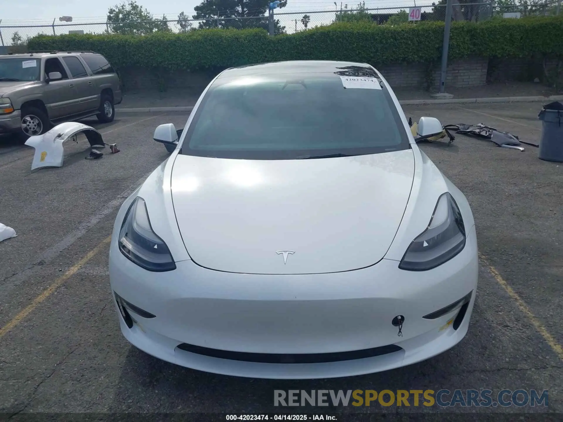 13 Photograph of a damaged car 5YJ3E1EB7MF089524 TESLA MODEL 3 2021