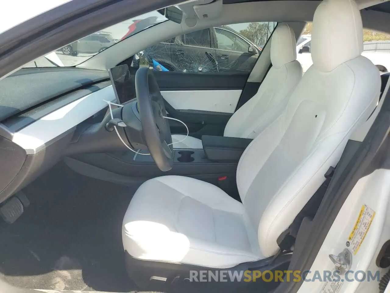 7 Photograph of a damaged car 5YJ3E1EB7MF849953 TESLA MODEL 3 2021