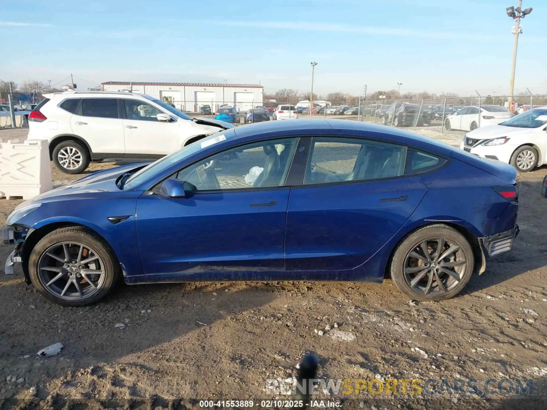 14 Photograph of a damaged car 5YJ3E1EB7MF855347 TESLA MODEL 3 2021