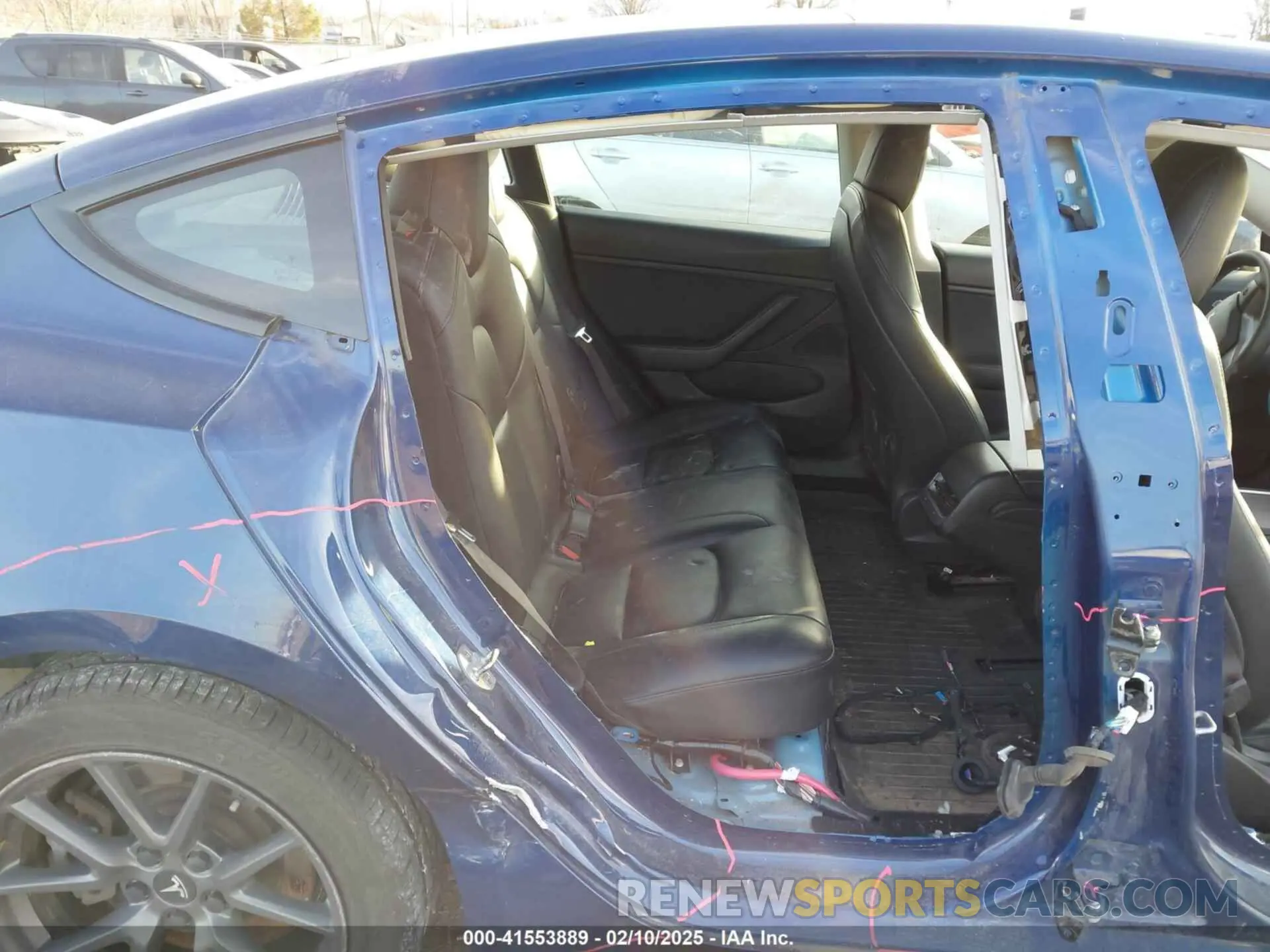 8 Photograph of a damaged car 5YJ3E1EB7MF855347 TESLA MODEL 3 2021