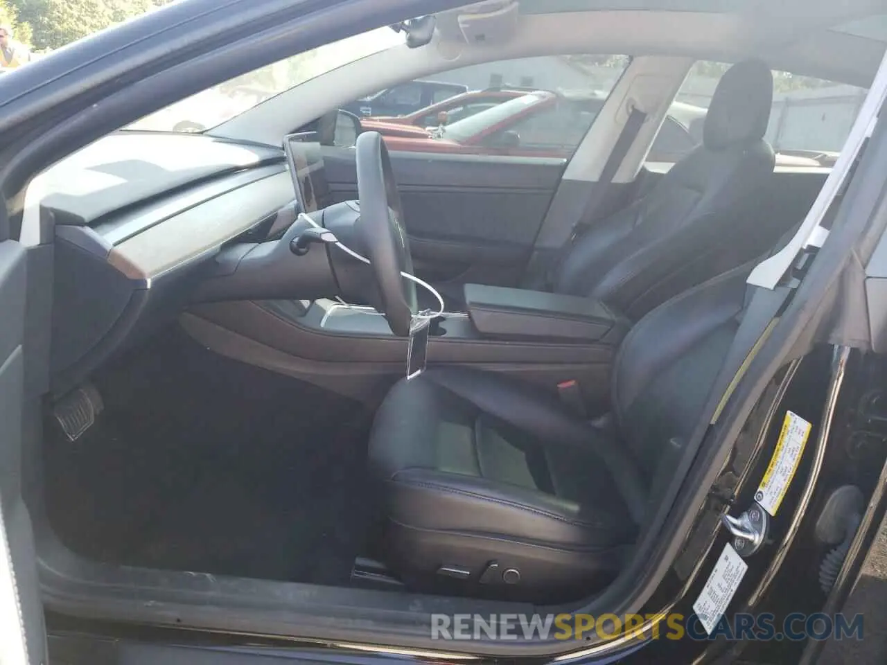 7 Photograph of a damaged car 5YJ3E1EB7MF858748 TESLA MODEL 3 2021