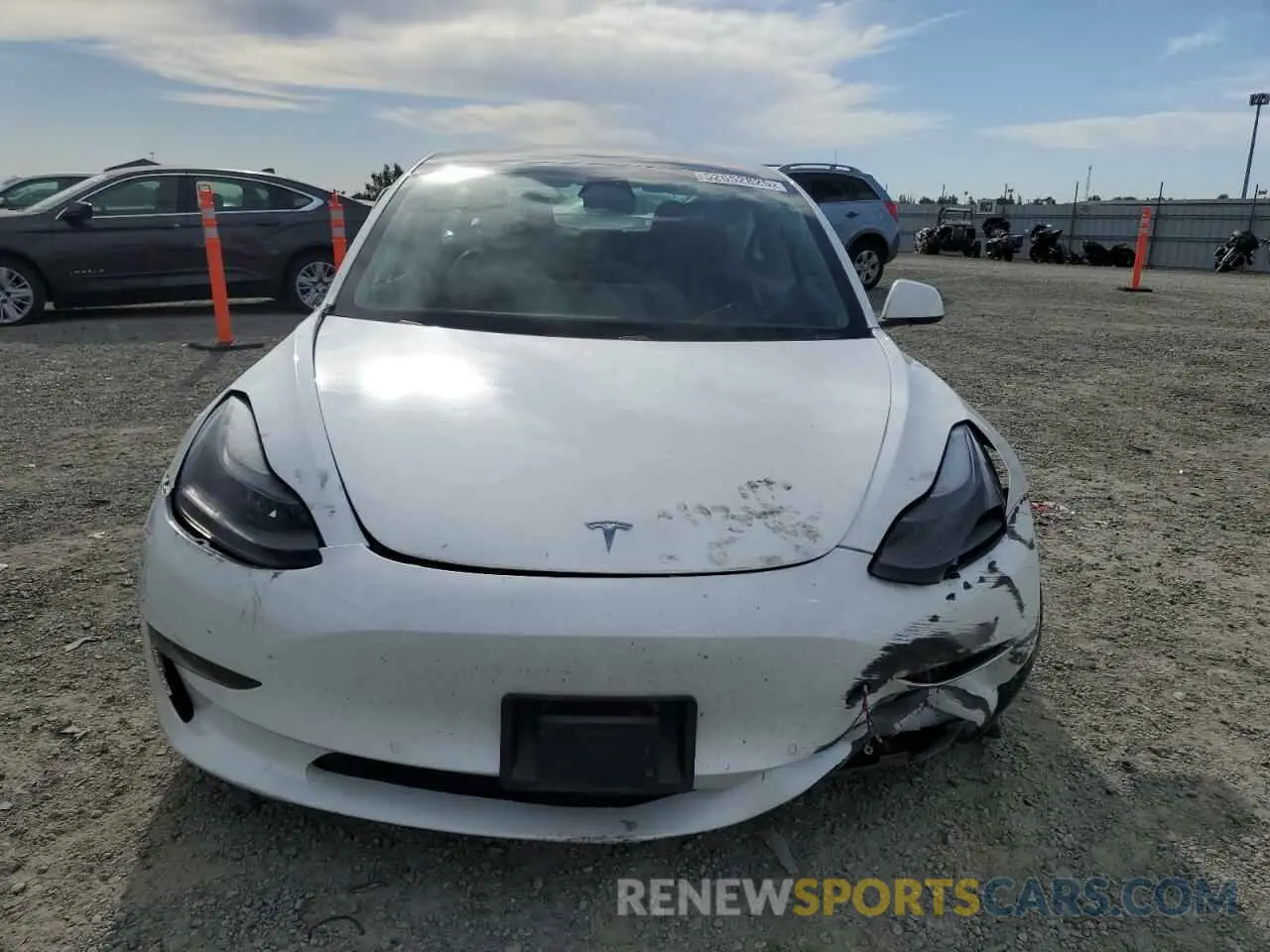 5 Photograph of a damaged car 5YJ3E1EB7MF874304 TESLA MODEL 3 2021