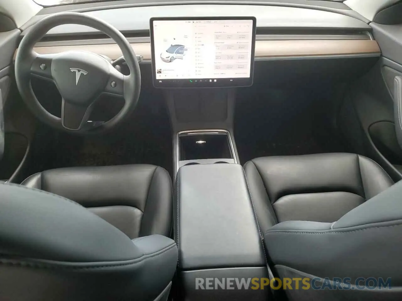 8 Photograph of a damaged car 5YJ3E1EB7MF936820 TESLA MODEL 3 2021