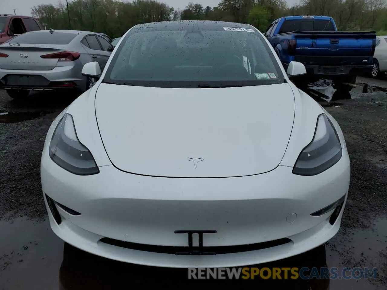 5 Photograph of a damaged car 5YJ3E1EB7MF943718 TESLA MODEL 3 2021