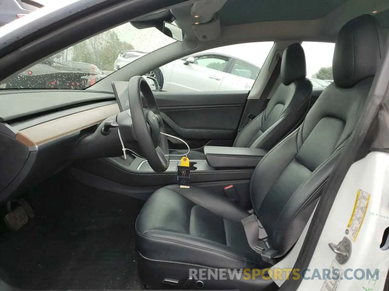 7 Photograph of a damaged car 5YJ3E1EB7MF943718 TESLA MODEL 3 2021