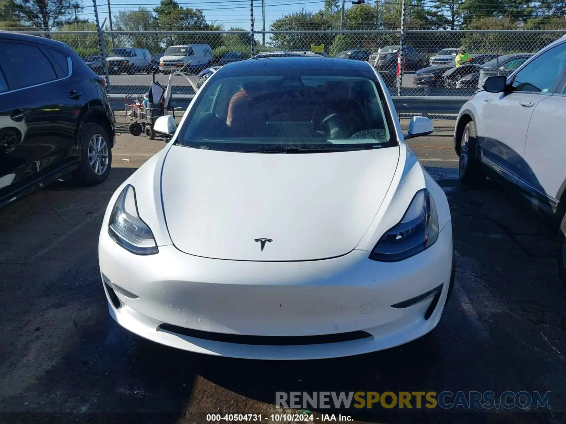 12 Photograph of a damaged car 5YJ3E1EB7MF974757 TESLA MODEL 3 2021