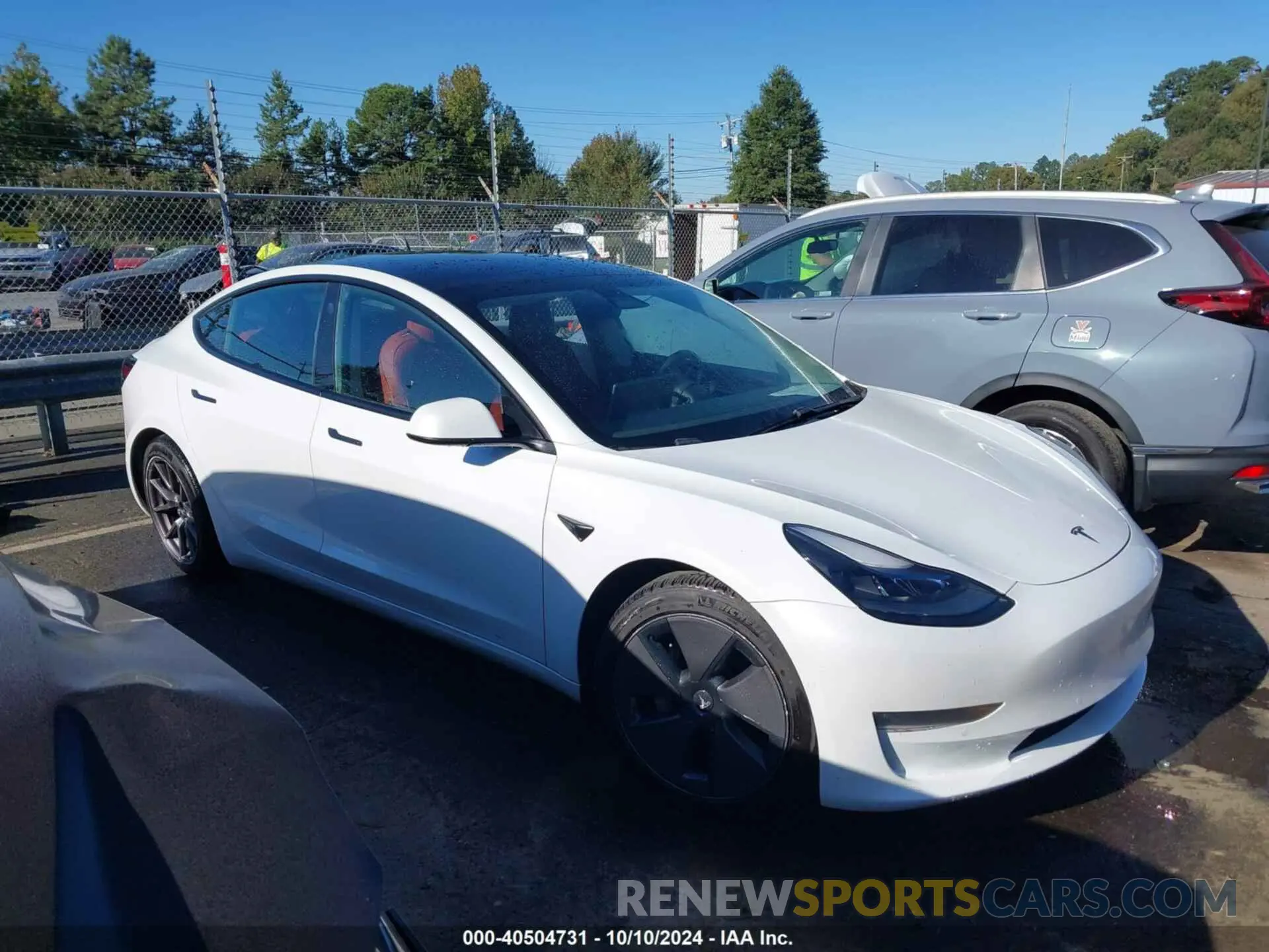 13 Photograph of a damaged car 5YJ3E1EB7MF974757 TESLA MODEL 3 2021