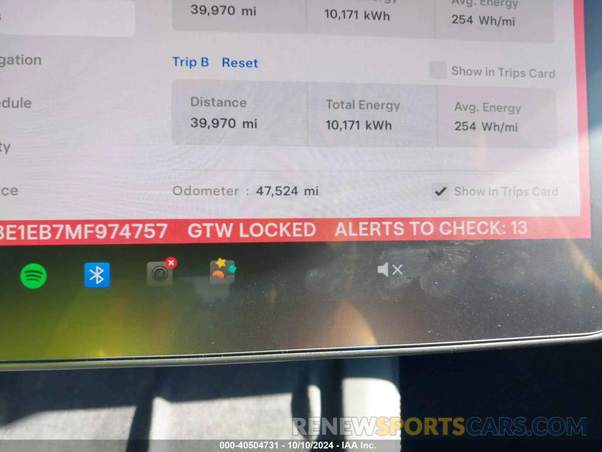 15 Photograph of a damaged car 5YJ3E1EB7MF974757 TESLA MODEL 3 2021
