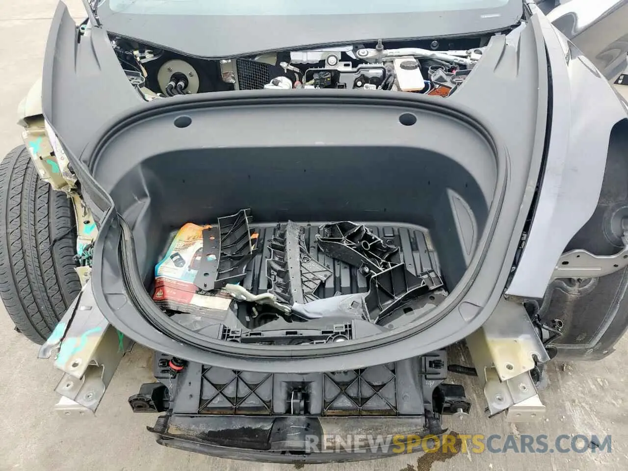11 Photograph of a damaged car 5YJ3E1EB7MF980705 TESLA MODEL 3 2021