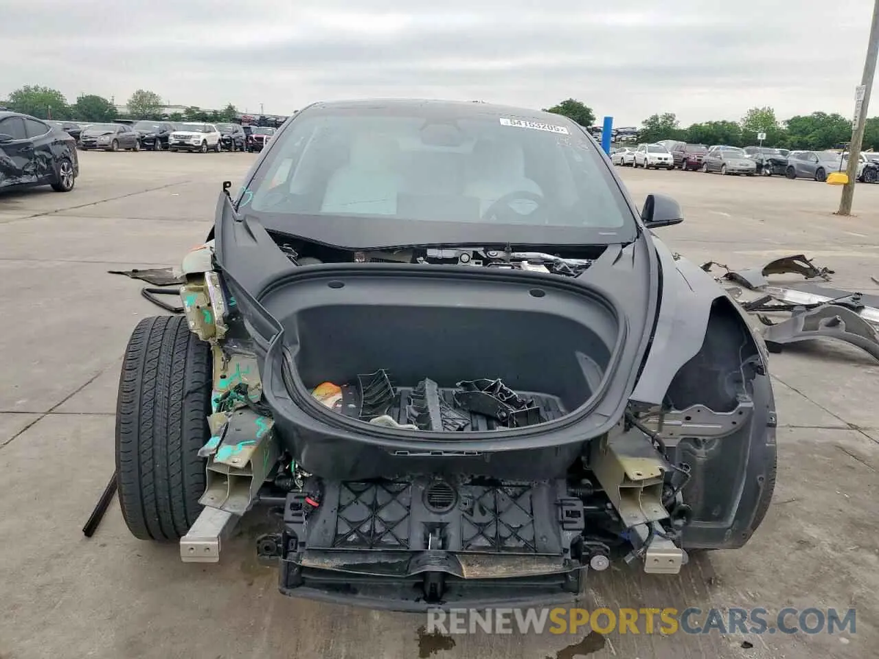 5 Photograph of a damaged car 5YJ3E1EB7MF980705 TESLA MODEL 3 2021