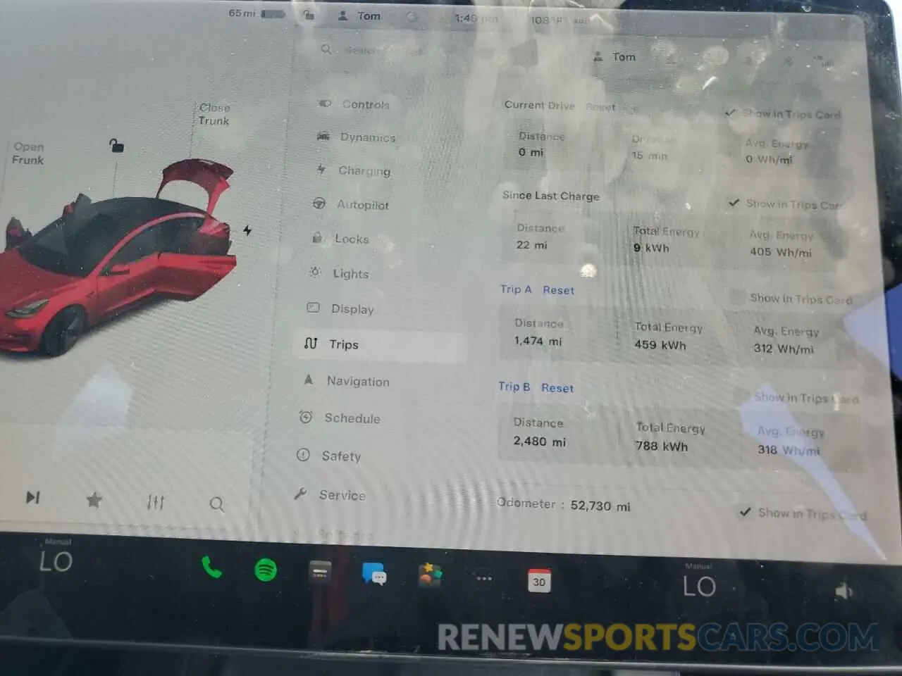 9 Photograph of a damaged car 5YJ3E1EB8MF002259 TESLA MODEL 3 2021