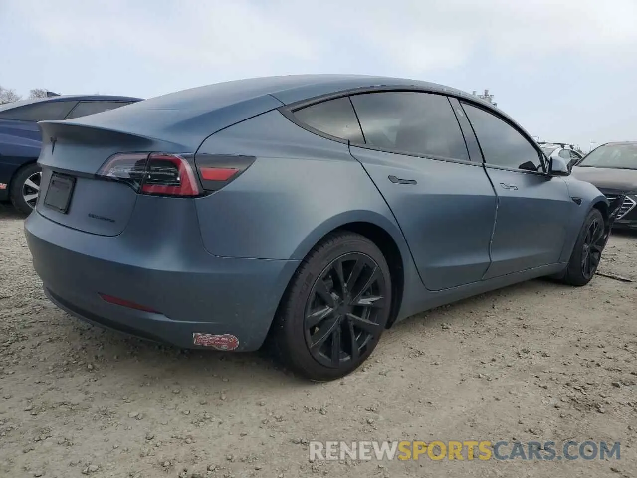 3 Photograph of a damaged car 5YJ3E1EB8MF006859 TESLA MODEL 3 2021