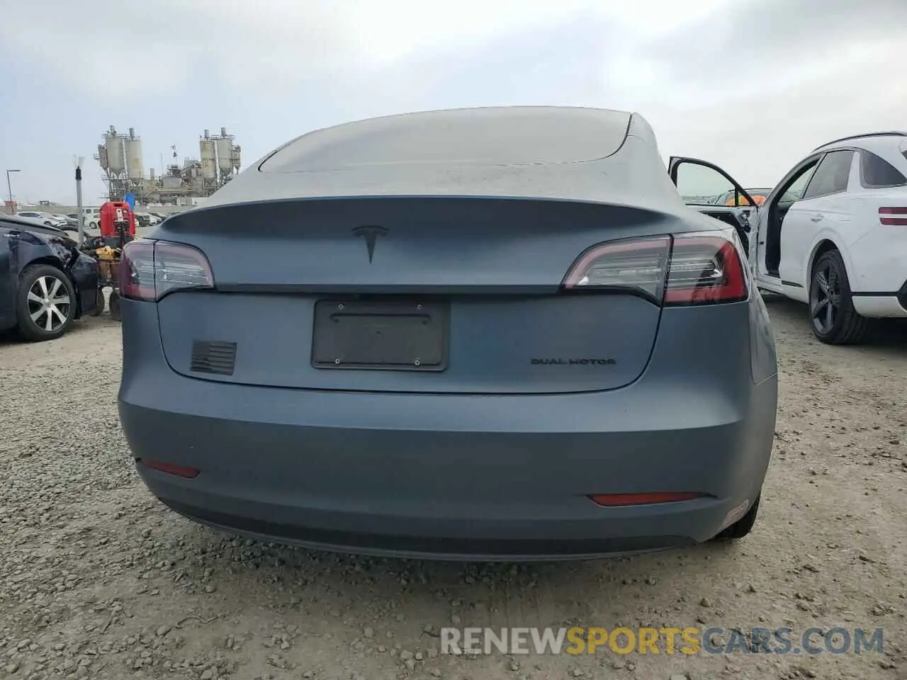 6 Photograph of a damaged car 5YJ3E1EB8MF006859 TESLA MODEL 3 2021