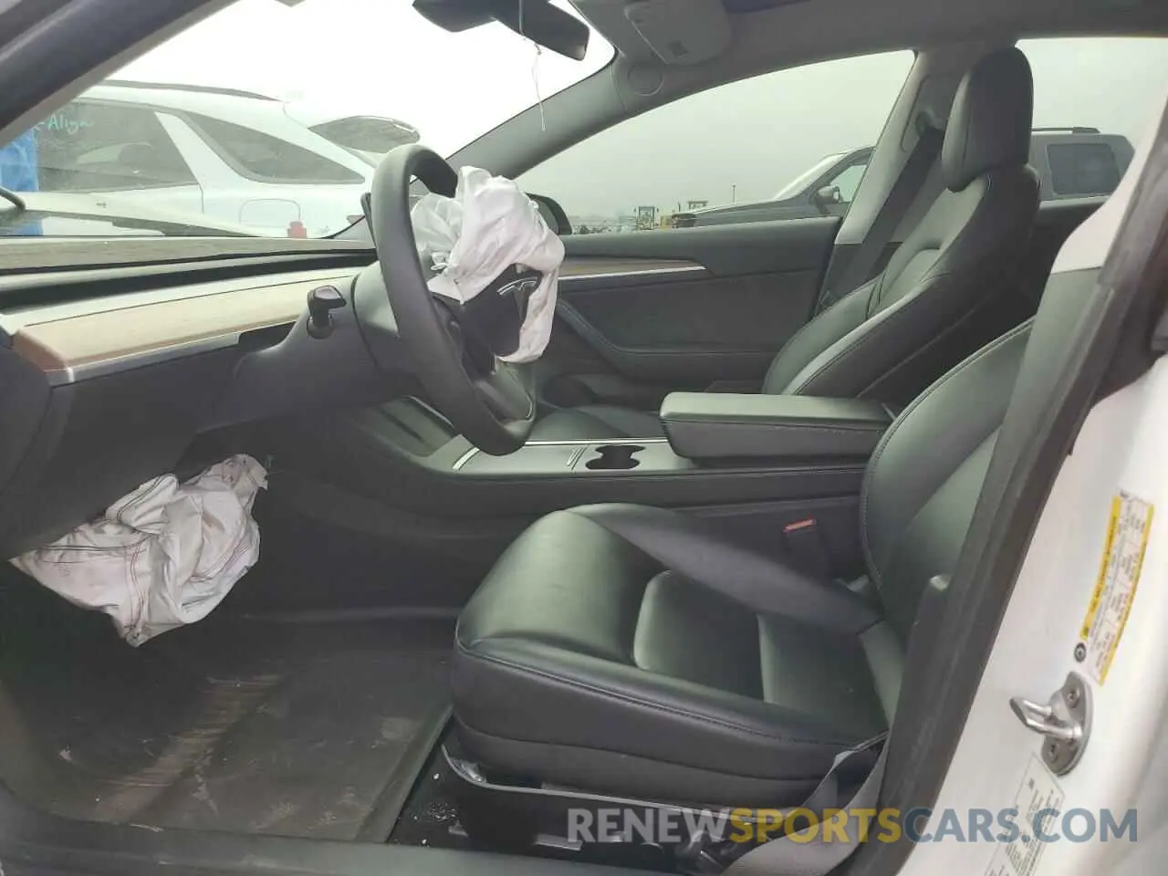 7 Photograph of a damaged car 5YJ3E1EB8MF006859 TESLA MODEL 3 2021