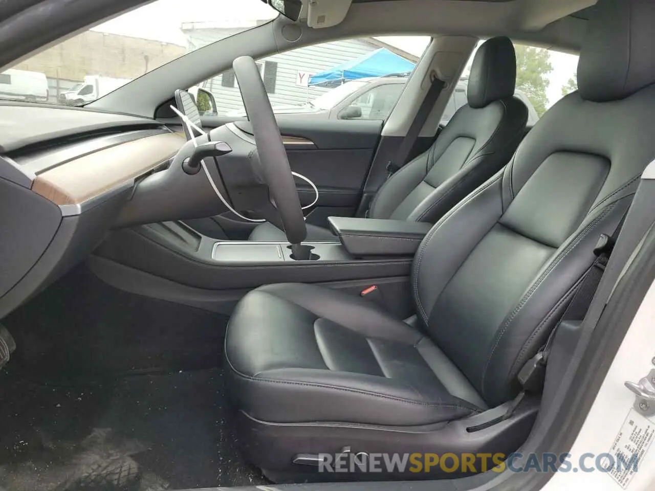 7 Photograph of a damaged car 5YJ3E1EB8MF034080 TESLA MODEL 3 2021