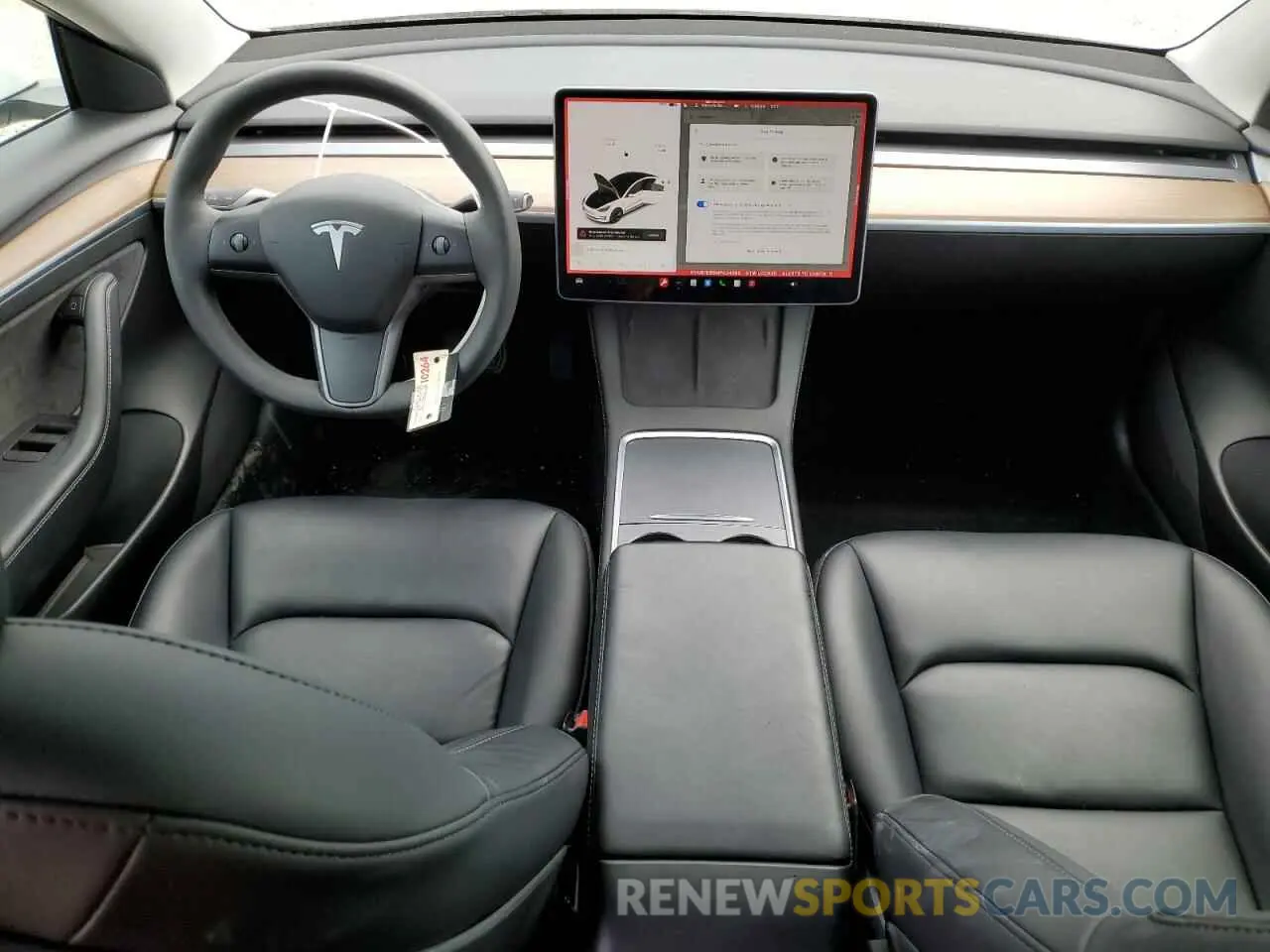 8 Photograph of a damaged car 5YJ3E1EB8MF034080 TESLA MODEL 3 2021