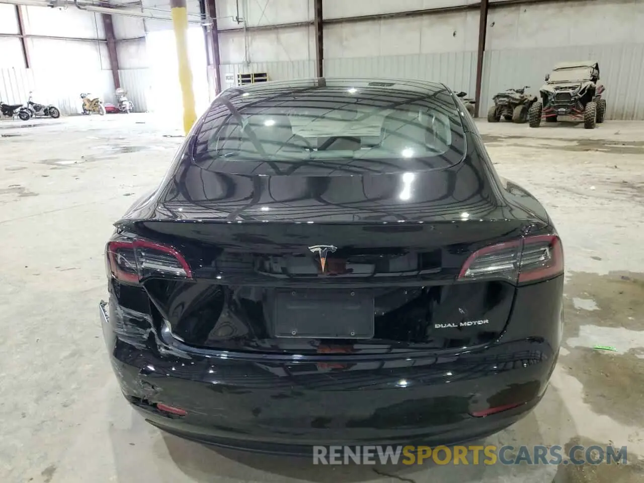6 Photograph of a damaged car 5YJ3E1EB8MF048996 TESLA MODEL 3 2021