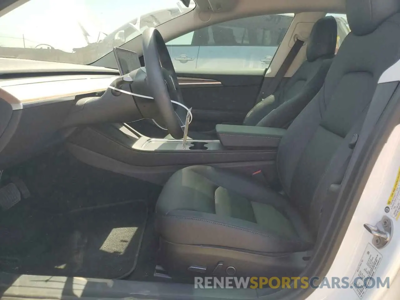 7 Photograph of a damaged car 5YJ3E1EB8MF060260 TESLA MODEL 3 2021