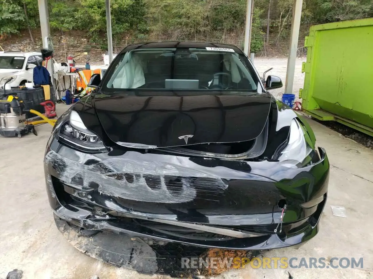 5 Photograph of a damaged car 5YJ3E1EB8MF067399 TESLA MODEL 3 2021
