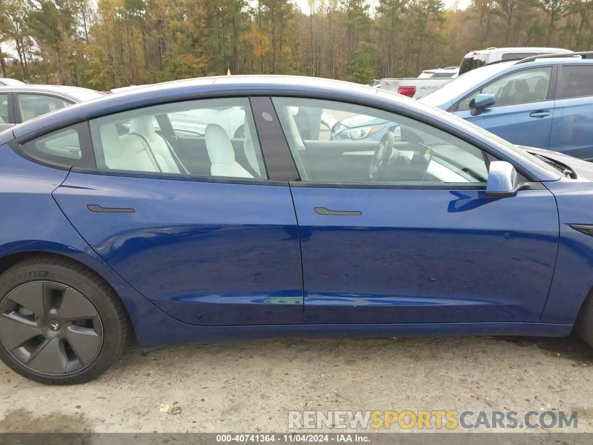 13 Photograph of a damaged car 5YJ3E1EB8MF079505 TESLA MODEL 3 2021