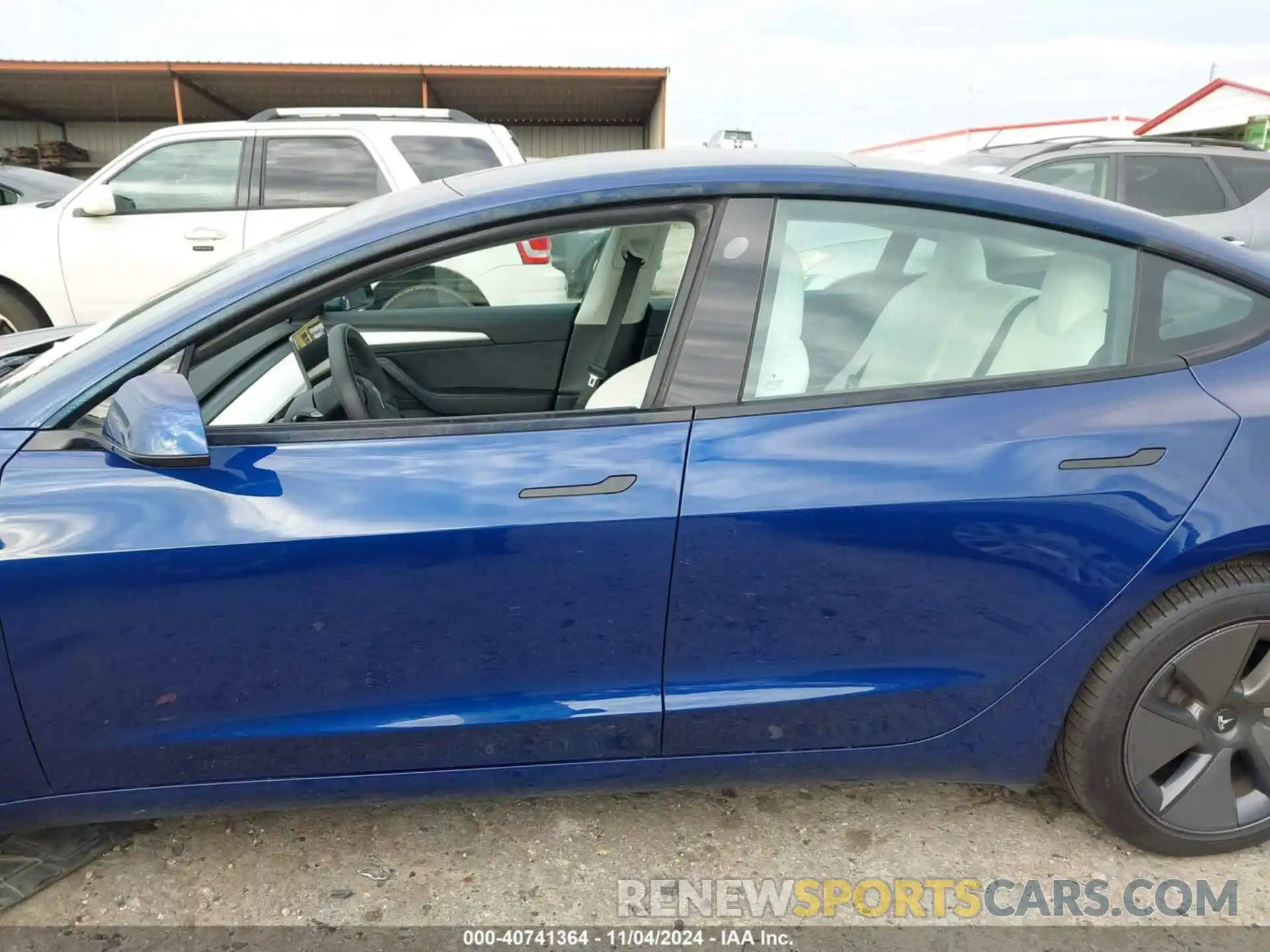 14 Photograph of a damaged car 5YJ3E1EB8MF079505 TESLA MODEL 3 2021