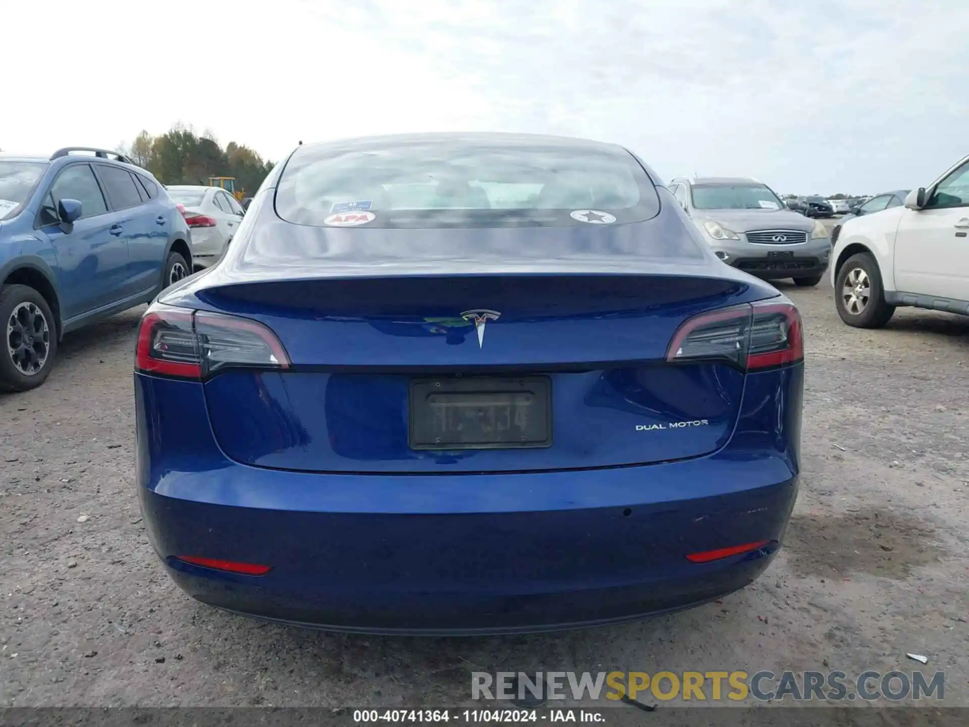 16 Photograph of a damaged car 5YJ3E1EB8MF079505 TESLA MODEL 3 2021