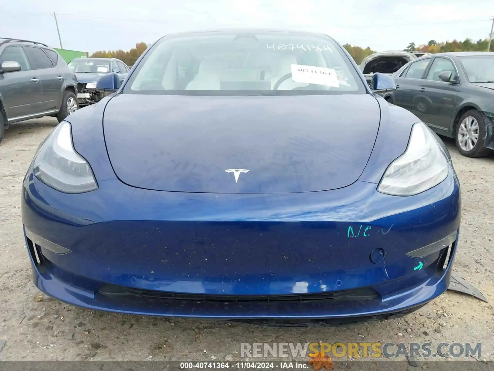 6 Photograph of a damaged car 5YJ3E1EB8MF079505 TESLA MODEL 3 2021