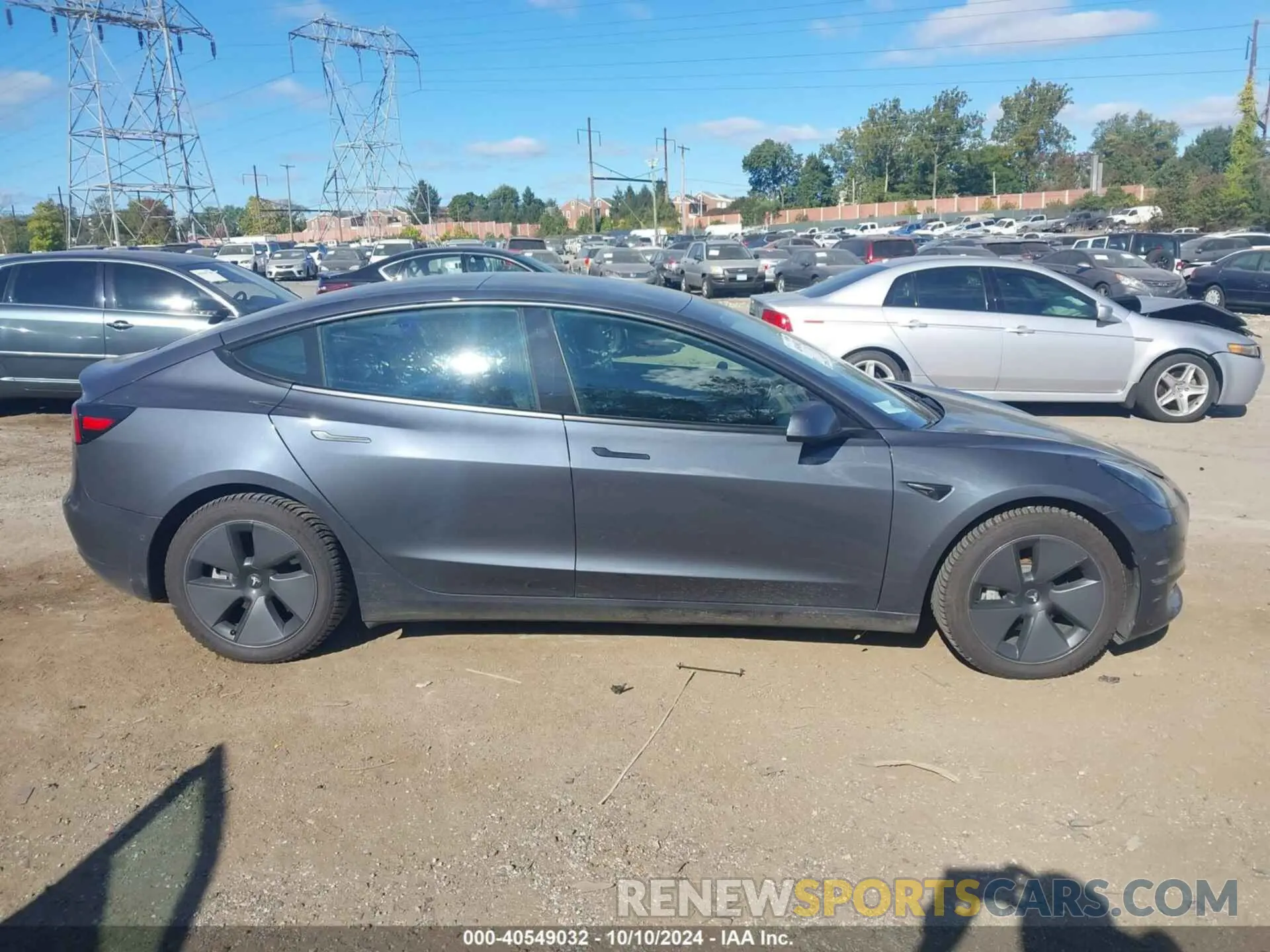 13 Photograph of a damaged car 5YJ3E1EB8MF847886 TESLA MODEL 3 2021