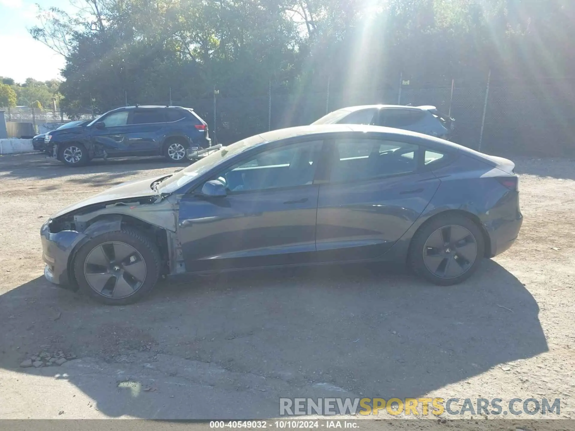 14 Photograph of a damaged car 5YJ3E1EB8MF847886 TESLA MODEL 3 2021