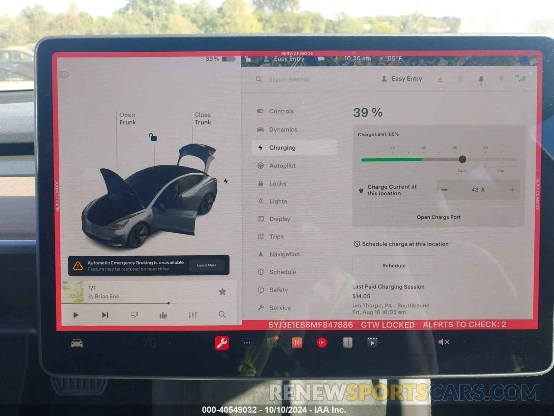 17 Photograph of a damaged car 5YJ3E1EB8MF847886 TESLA MODEL 3 2021