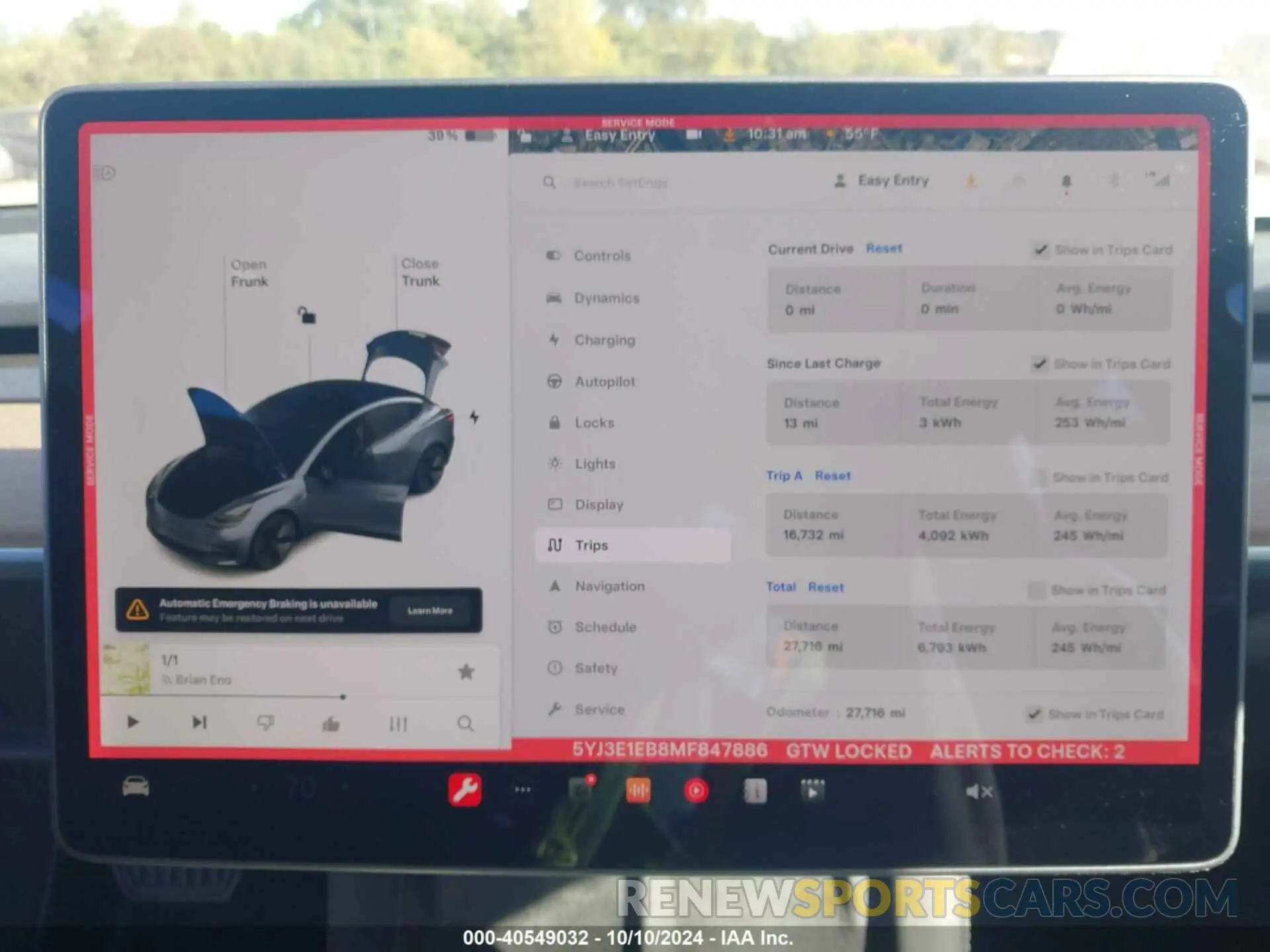7 Photograph of a damaged car 5YJ3E1EB8MF847886 TESLA MODEL 3 2021