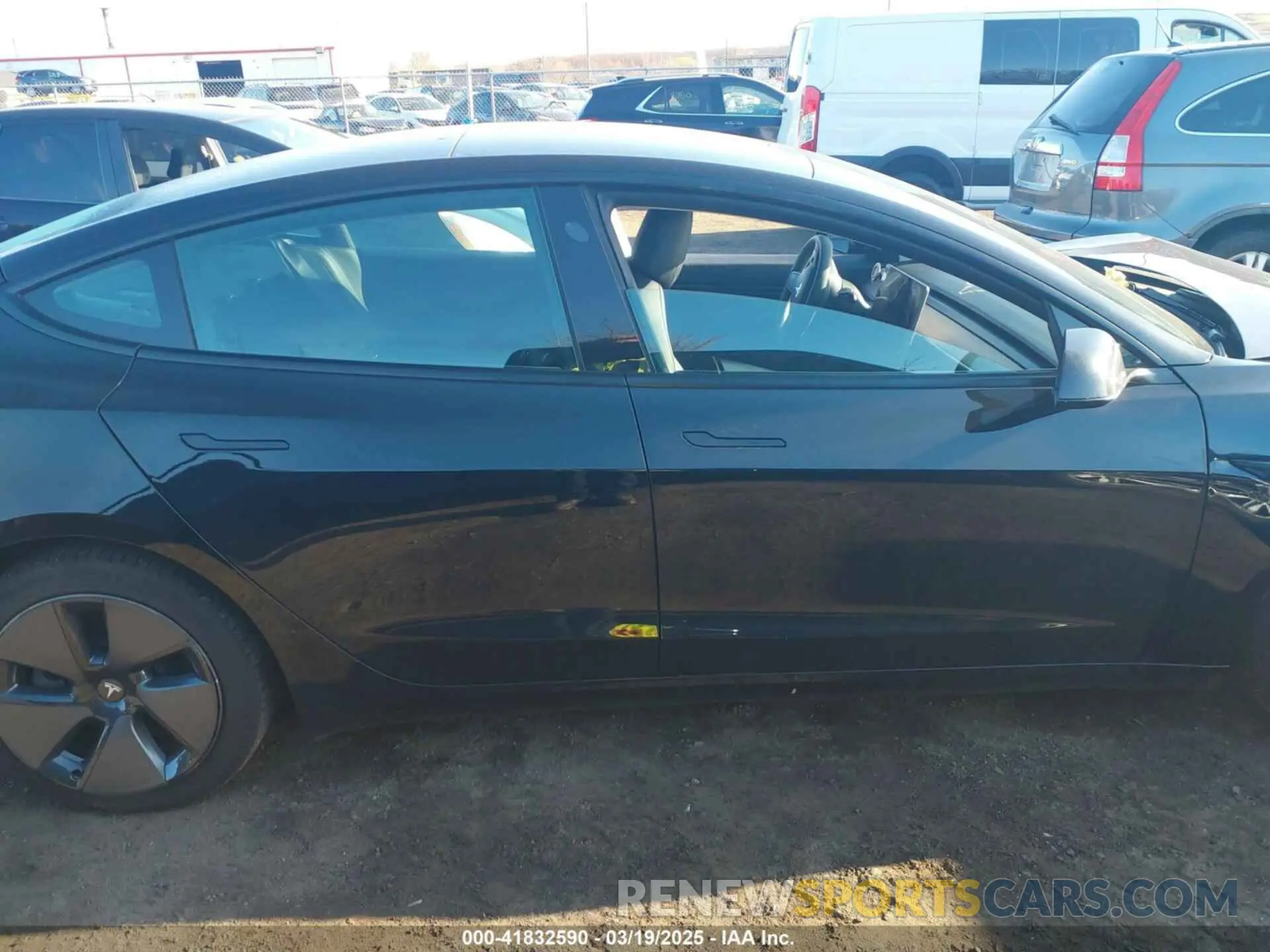 14 Photograph of a damaged car 5YJ3E1EB8MF855227 TESLA MODEL 3 2021