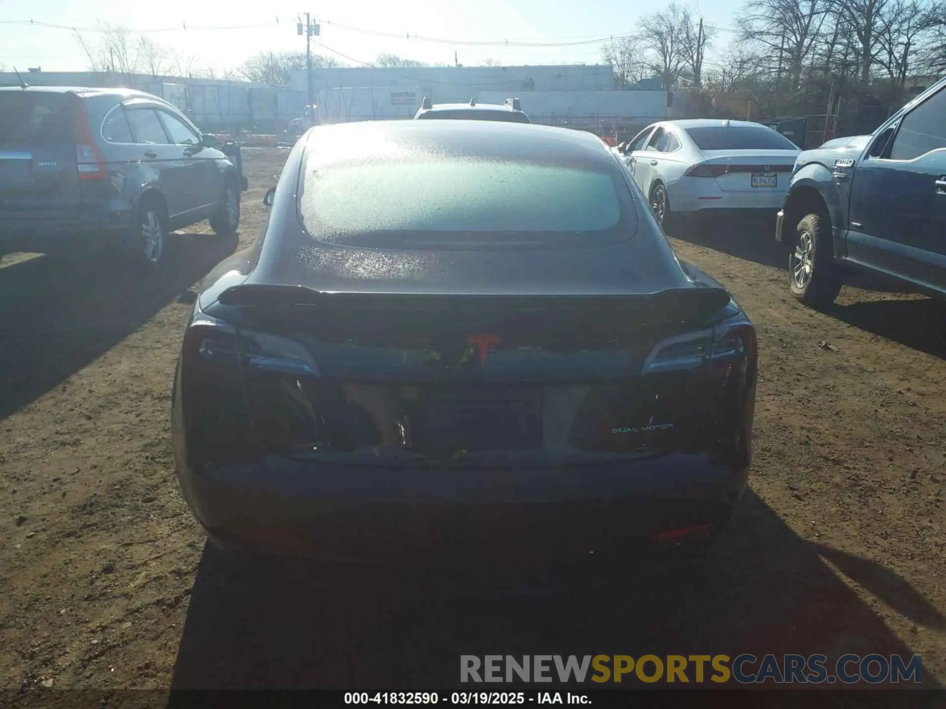 17 Photograph of a damaged car 5YJ3E1EB8MF855227 TESLA MODEL 3 2021