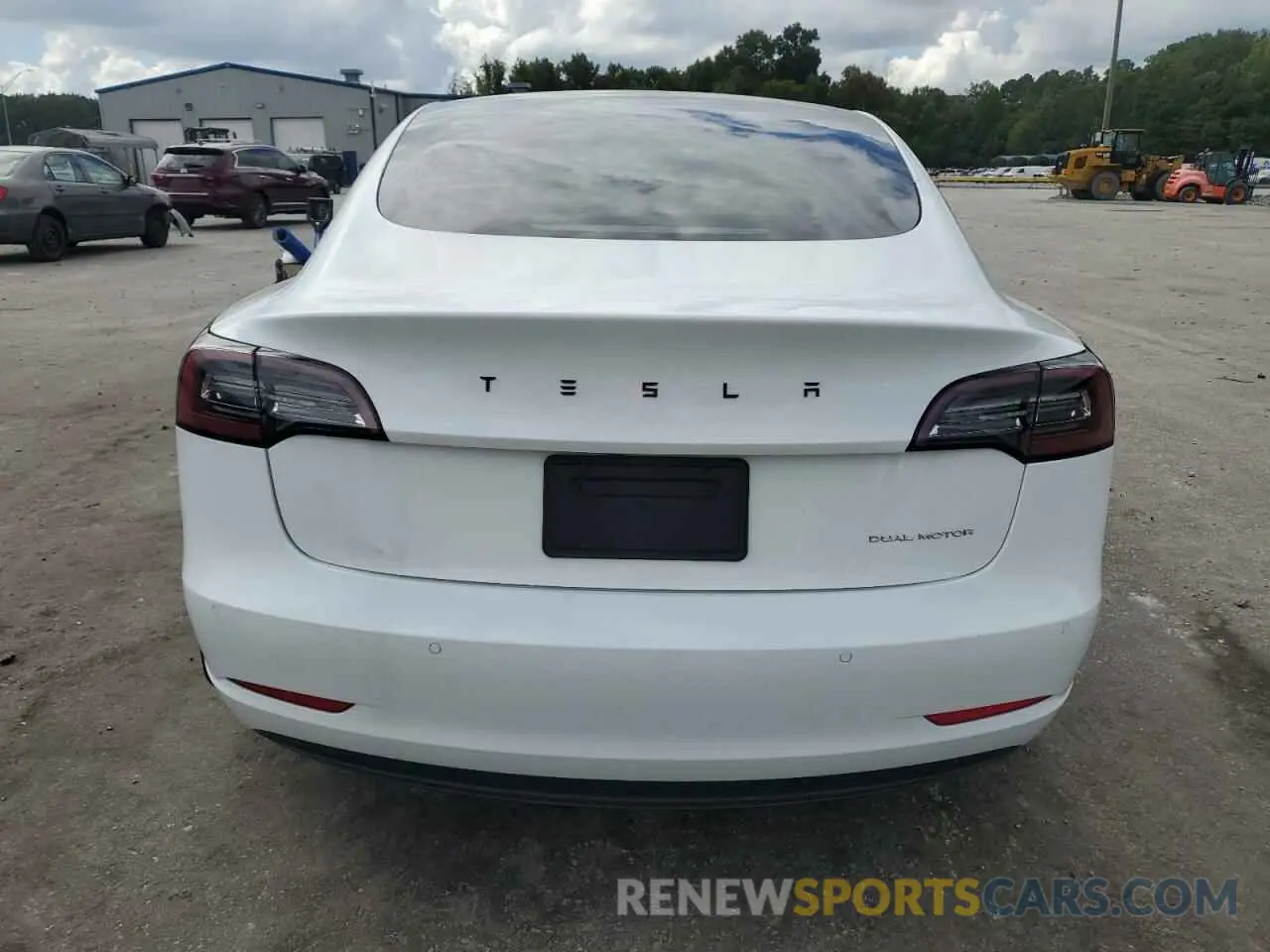 6 Photograph of a damaged car 5YJ3E1EB8MF856040 TESLA MODEL 3 2021