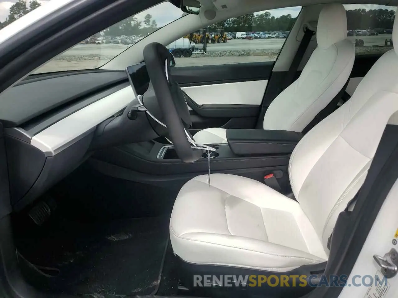 7 Photograph of a damaged car 5YJ3E1EB8MF856040 TESLA MODEL 3 2021