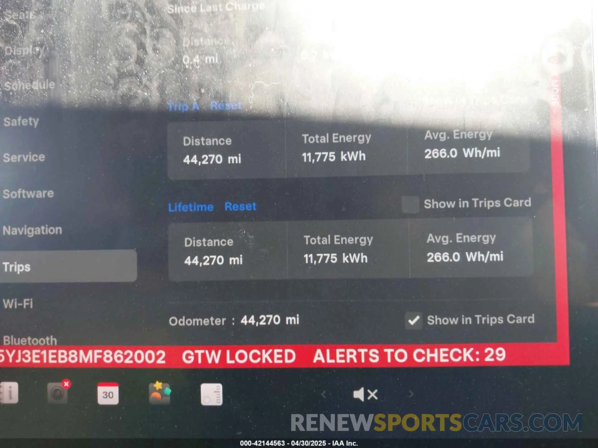7 Photograph of a damaged car 5YJ3E1EB8MF862002 TESLA MODEL 3 2021