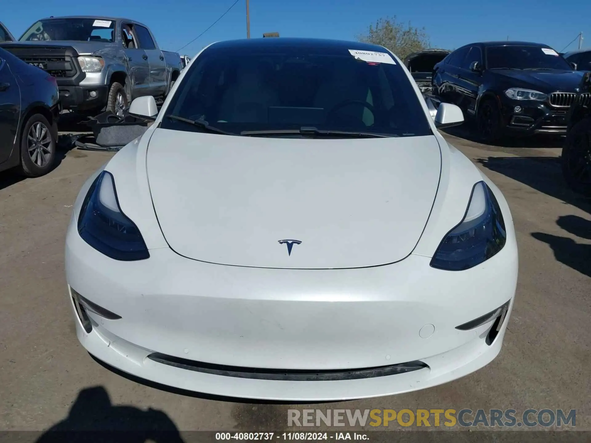 13 Photograph of a damaged car 5YJ3E1EB8MF868916 TESLA MODEL 3 2021
