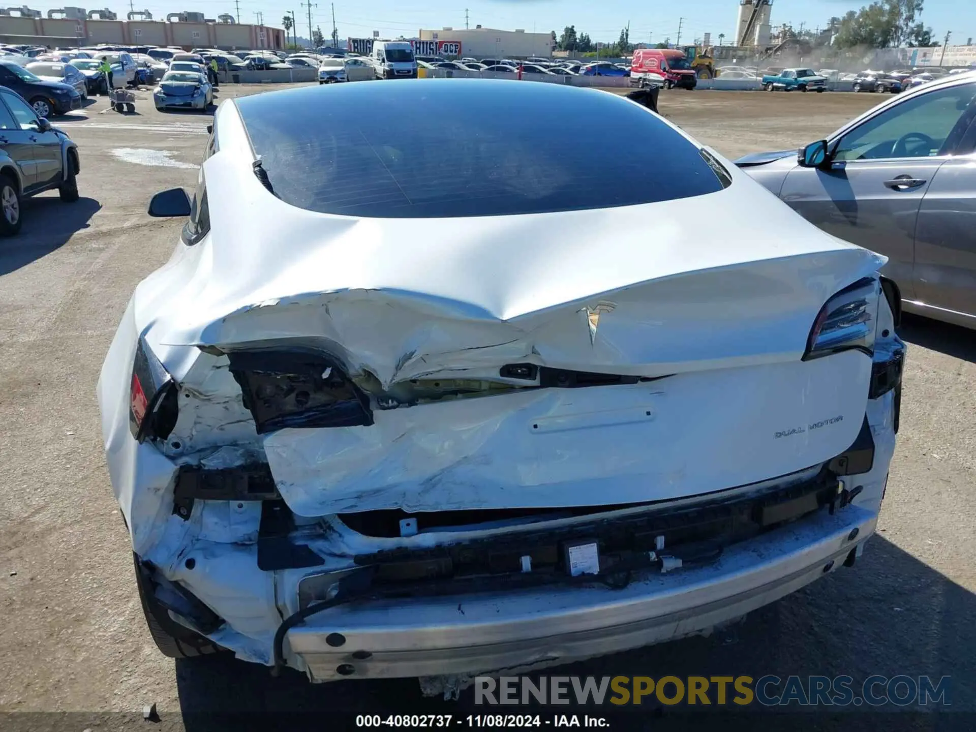 17 Photograph of a damaged car 5YJ3E1EB8MF868916 TESLA MODEL 3 2021