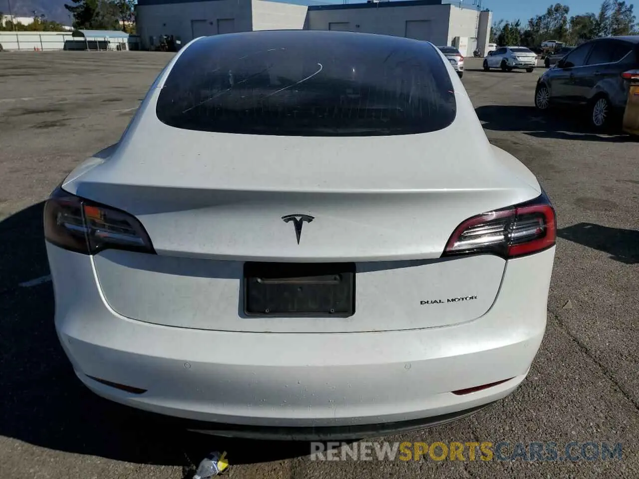 6 Photograph of a damaged car 5YJ3E1EB8MF872884 TESLA MODEL 3 2021