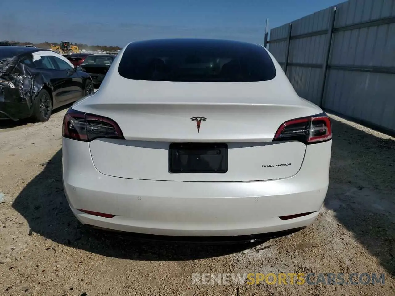 6 Photograph of a damaged car 5YJ3E1EB8MF902160 TESLA MODEL 3 2021