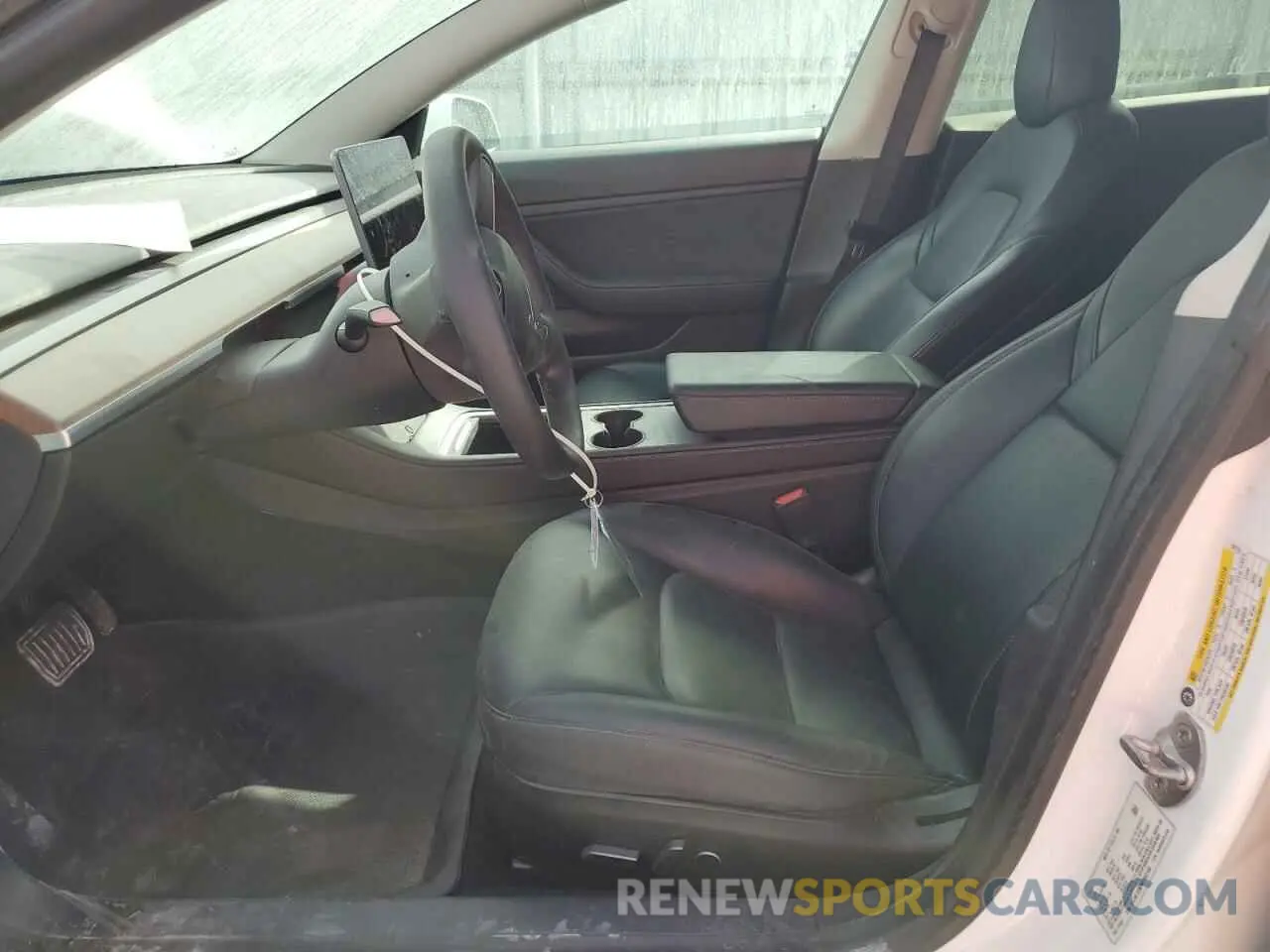 7 Photograph of a damaged car 5YJ3E1EB8MF902160 TESLA MODEL 3 2021